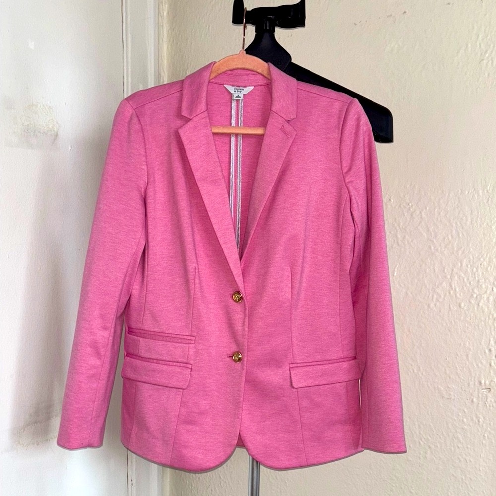 Pink Blazer Jacket